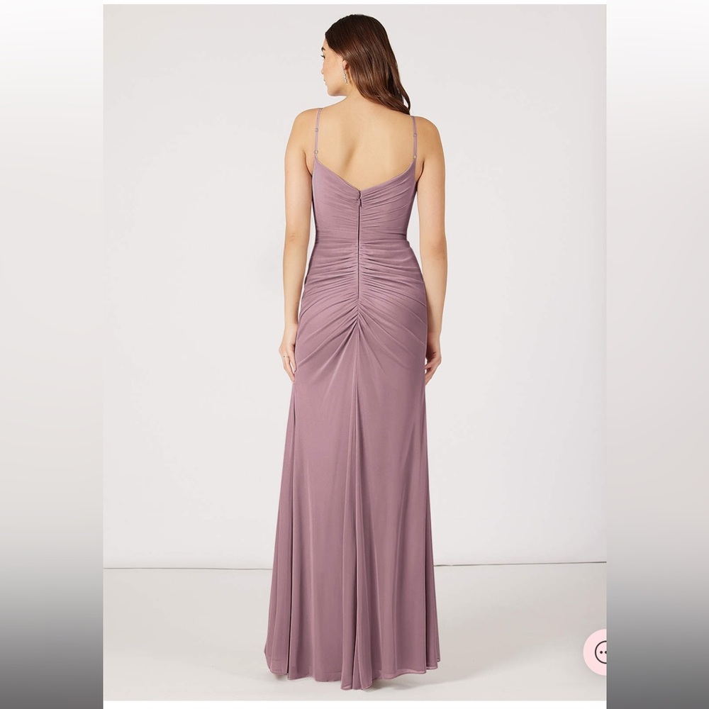 Azazie bridesmaid dress in dusty rose size A8 - Picture 9 of 11